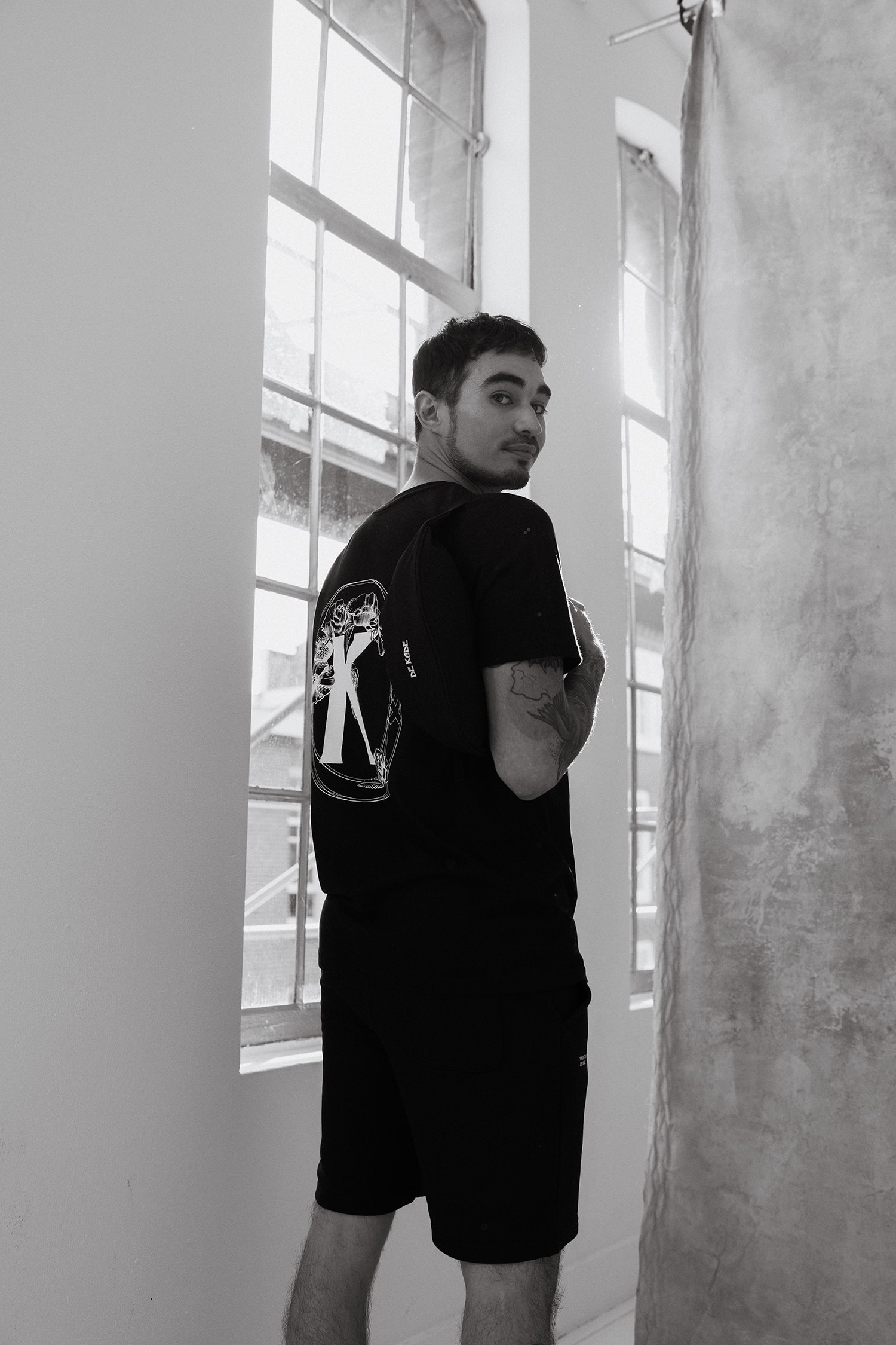 I'm just a florist t-shirt black  secondary image