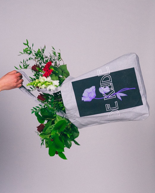 De Kade grey tote bag secondary image